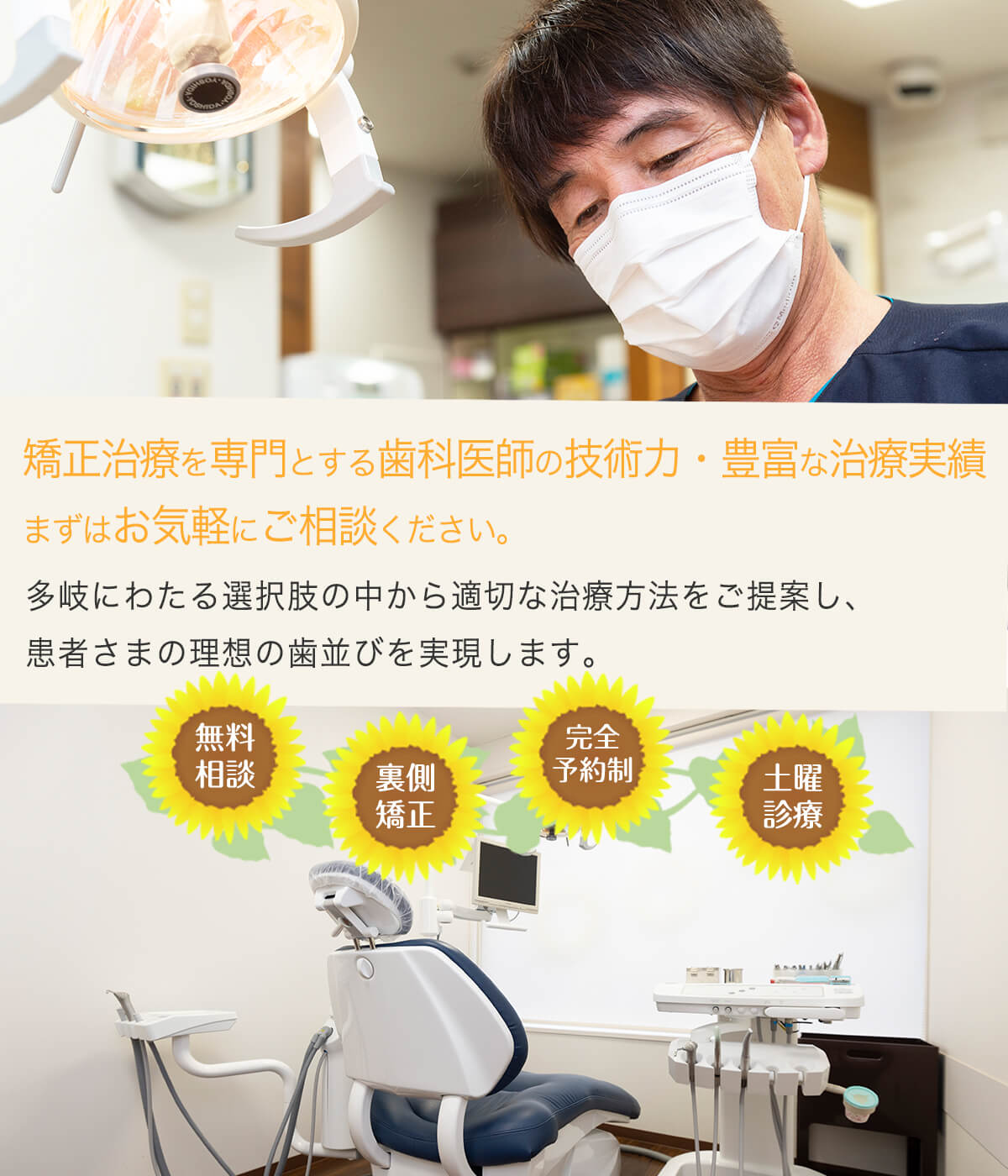 栃木県(小山市・下野市）の矯正歯科・歯の矯正なら「ひまわり矯正歯科」